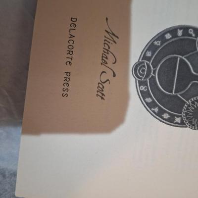 The alchemyst- illustarted and signed by Michael Scott