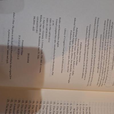 Grimms complete Fairy Tales book