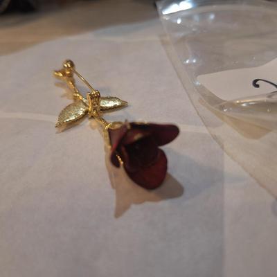 flower brooch