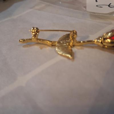 flower brooch
