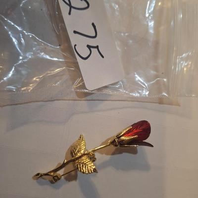 flower brooch