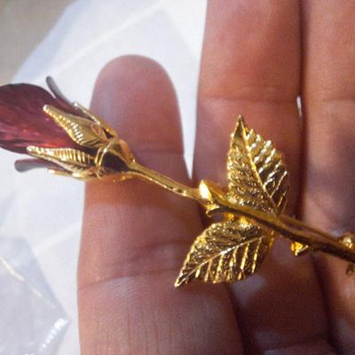 flower brooch