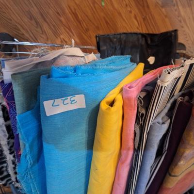pile of fabric