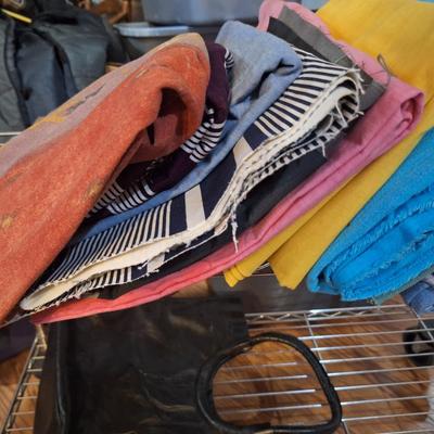 pile of fabric