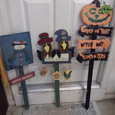 Decorative Seasonal/Holiday Yard Stakes