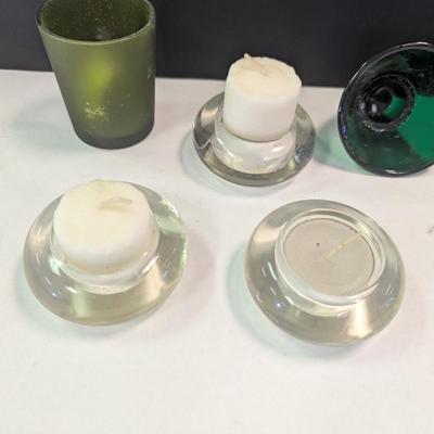 Several Styles Of Candle Holders