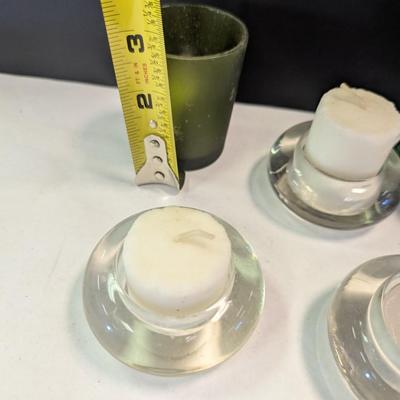 Several Styles Of Candle Holders