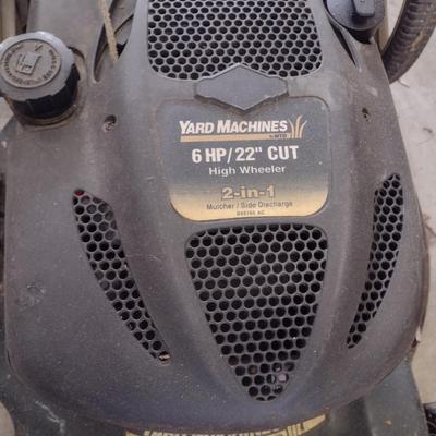 Pair of Push Lawn Mowers- Craftsman and Yard Machines