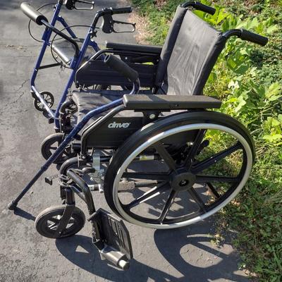 Assorted Mobility Equipment- Wheelchair, Walker, Walking Cane