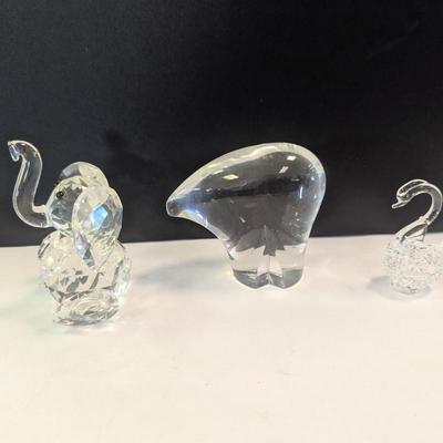 Crystal Animal Figurines