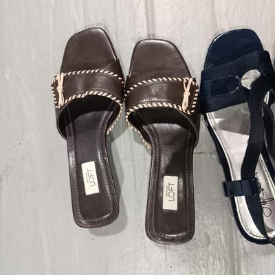 iMPO, LIFE STRIDE AND THE LOFT SANDALS SIZE 7 1/2