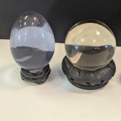 Crystal Balls Several Colors