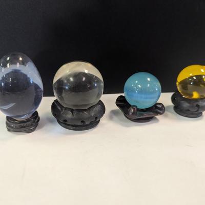 Crystal Balls Several Colors