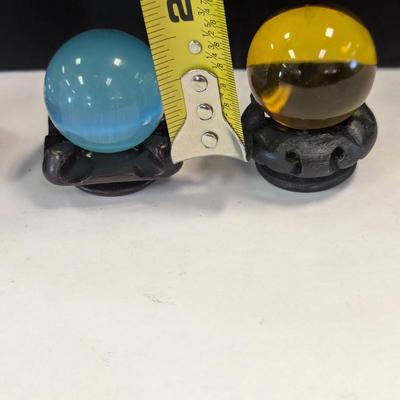 Crystal Balls Several Colors