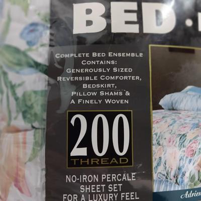 KING SIZE BED IN A BAG COMFORTER WITH EXTRAS