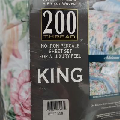 KING SIZE BED IN A BAG COMFORTER WITH EXTRAS