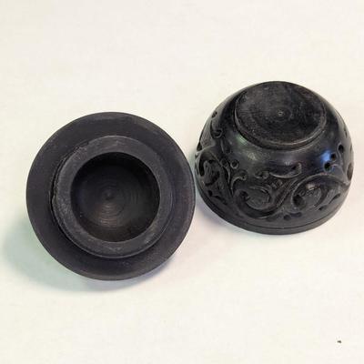 Wooden Hand Crafted Bowl With Lid