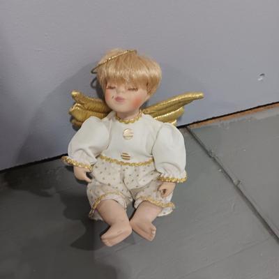 DREAMSICLES CHERUBS, WIMBLEDON DOLL BY LEXINGTON HALL AND 2 INFINITY ANGEL DOLLS