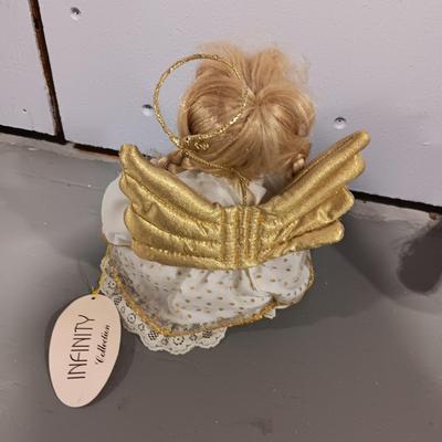 DREAMSICLES CHERUBS, WIMBLEDON DOLL BY LEXINGTON HALL AND 2 INFINITY ANGEL DOLLS