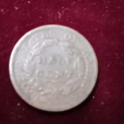 1809 HALF CENT AND 1851 LARGE CENT