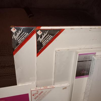 VARIOUS SIZES OF ARTIST CANVAS (1)