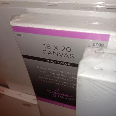 VARIOUS SIZES OF ARTIST CANVAS (1)
