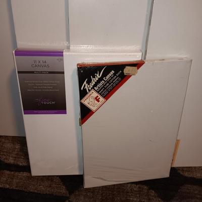 VARIOUS SIZES OF ARTIST CANVAS (2)