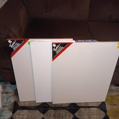 VARIOUS SIZES OF ARTIST CANVAS (2)