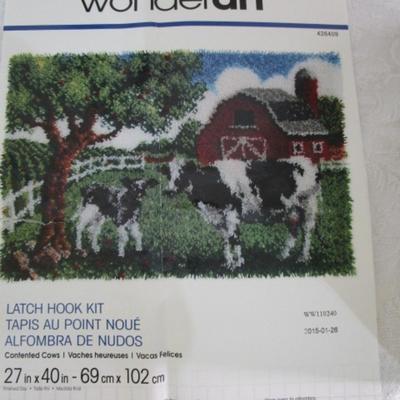 Sale Photo Thumbnail #110: 27" x 40", includes instructions & latch hook