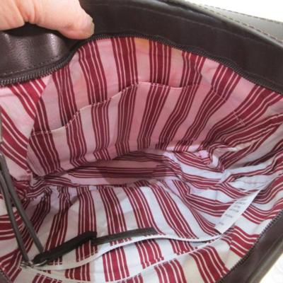Sale Photo Thumbnail #188: Gun area zipper to zipper is 9" & top zipper to bottom of gun area is 9", purse is 12" across x 12" tall x 4-1/2" wide