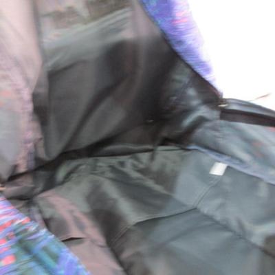 Sale Photo Thumbnail #213: Back is padded, 16" tall x 11-1/4" across x 5-1/2" deep
