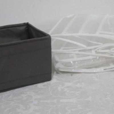 Sale Photo Thumbnail #243: Each storage box has 7 compartments with dividers;  box is 11" x 7"