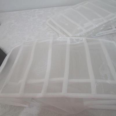 Sale Photo Thumbnail #248: Each storage box has 7 compartments with dividers;  box is 11" x 7"
