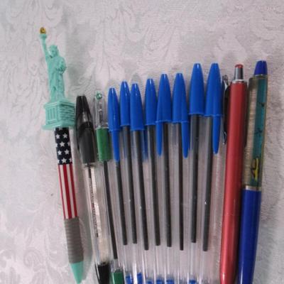 Sale Photo Thumbnail #561: 3 new clipboards, 2 new pkg of 12 pencils each, 13 pens