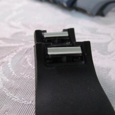 Sale Photo Thumbnail #568: width at connection piece to watch is 13/16", (one half of band is 5-7/8" long, the other is 3-1/2" long), see pictures