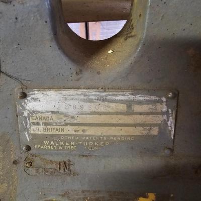 Walker-Turner Belt & Disc Sander (SF-JS)