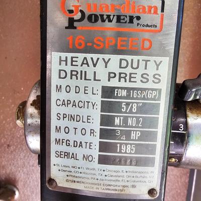 Guardian Power Heavy Duty Floor Drill Press & More (SF-JS)