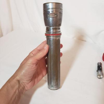 Vintage Flashlights-Sears, Ray-O-Vac, ABC (LR-KD)
