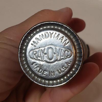 Vintage Flashlights-Sears, Ray-O-Vac, ABC (LR-KD)