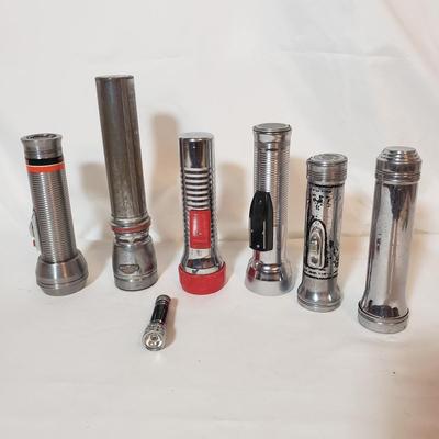 Vintage Flashlights-Sears, Ray-O-Vac, ABC (LR-KD)