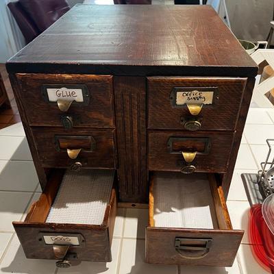 K95 Antique Card Catalog
