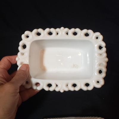 22 Piece Milk Glass (LR-KD)