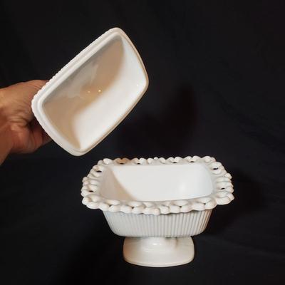 22 Piece Milk Glass (LR-KD)