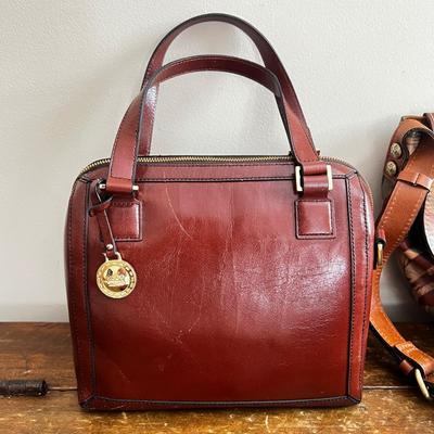 M499 Lot of Assorted Bags and Leather Wallet