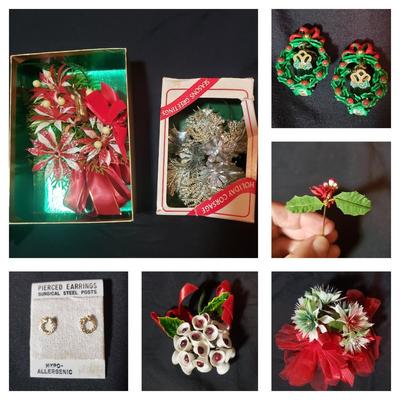 Vintage Christmas Corsages and More (LR-KD)