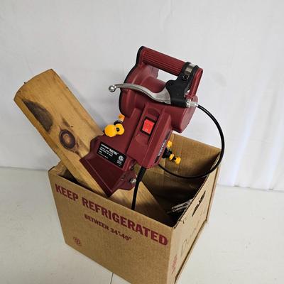Trio of Chainsaw Sharpeners Including Chicago Electric & Sears Clamp-On File-N-Guide (SF-JS)