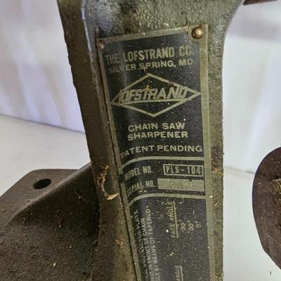 Trio of Chainsaw Sharpeners Including Chicago Electric & Sears Clamp-On File-N-Guide (SF-JS)