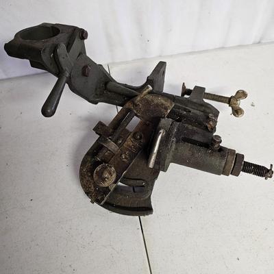 Trio of Chainsaw Sharpeners Including Chicago Electric & Sears Clamp-On File-N-Guide (SF-JS)