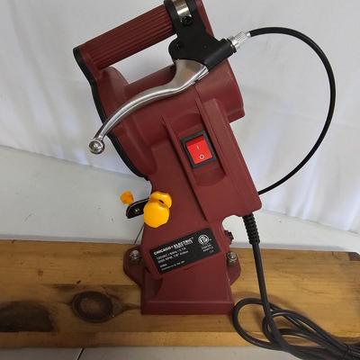 Trio of Chainsaw Sharpeners Including Chicago Electric & Sears Clamp-On File-N-Guide (SF-JS)