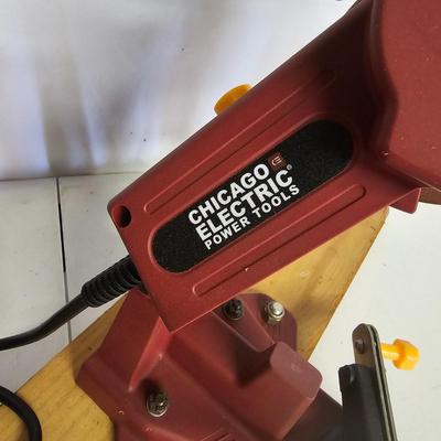 Trio of Chainsaw Sharpeners Including Chicago Electric & Sears Clamp-On File-N-Guide (SF-JS)